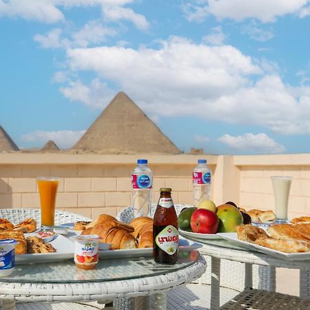 El Aida Pyramids View Hotel Kafret el-Gabal Exteriör bild