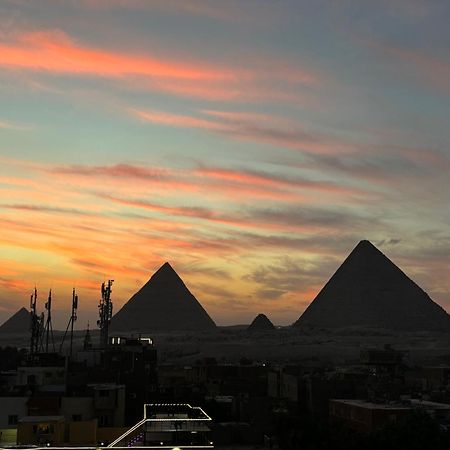 El Aida Pyramids View Hotel Kafret el-Gabal Exteriör bild