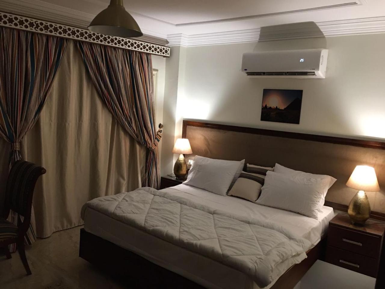 El Aida Pyramids View Hotel Kafret el-Gabal Exteriör bild