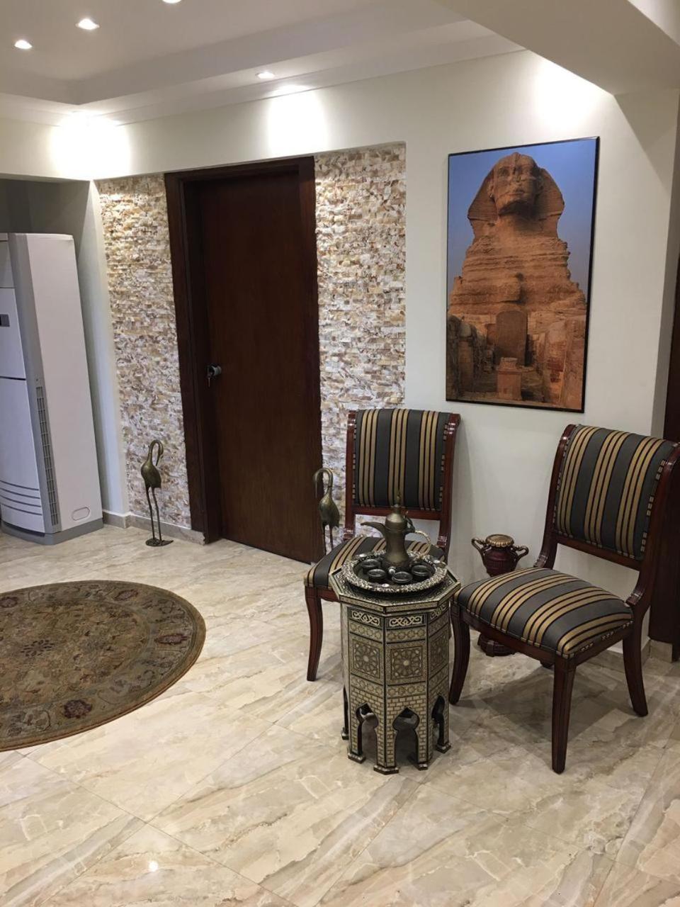 El Aida Pyramids View Hotel Kafret el-Gabal Exteriör bild