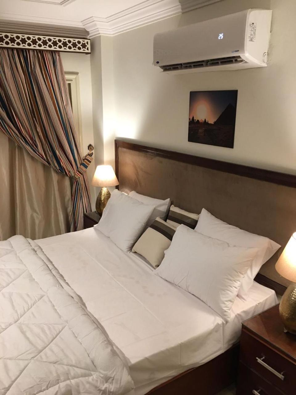 El Aida Pyramids View Hotel Kafret el-Gabal Exteriör bild