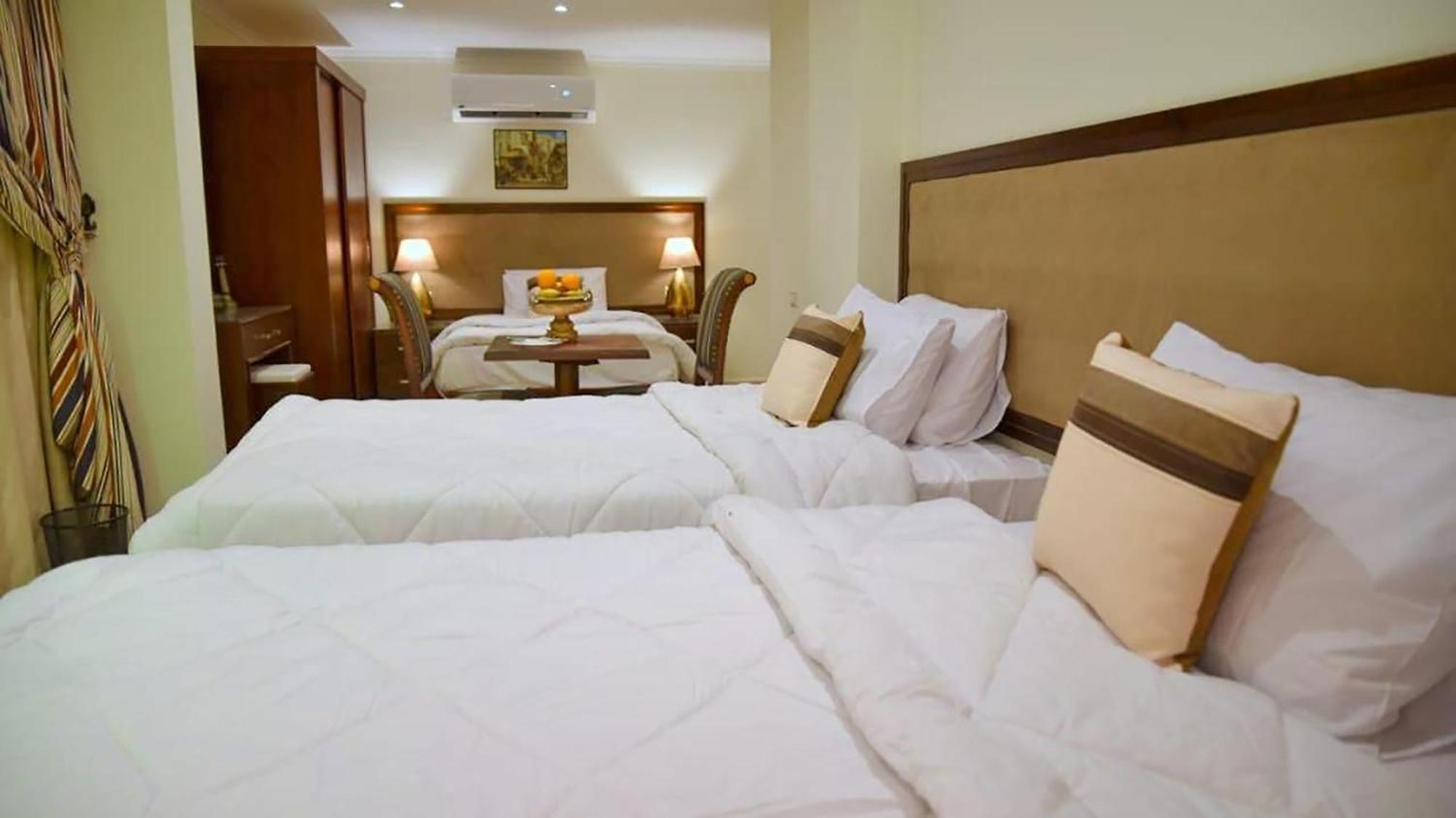 El Aida Pyramids View Hotel Kafret el-Gabal Exteriör bild